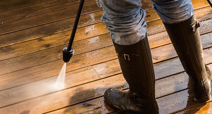 Deck & Concrete Power Washing in Westfield, NJ