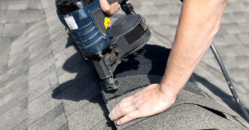 Installing Shingles over Ridge Vent